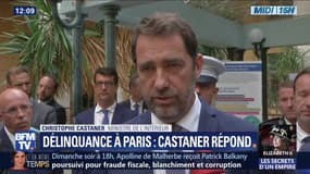 Délinquance à Paris: Christophe Castaner répond à la polémique