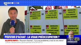 Olivier Besancenot: "Le vrai thème en ce moment c'est la vie chère, ça fait des mois que tout augmente sauf nos salaires"