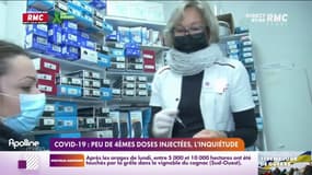 Covid-19: peu de 4e dose injectée, l'inquiétude