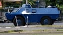 Véhicule de la gendarmerie à Nouméa, le 14 mai 2024