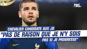Euro espoirs : "Les JO ? Pas de raison que je n'y sois pas si je progresse" affirme Chevalier 