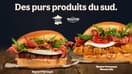 Ce mardi 26 mars, l'enseigne de fast-food Burger King a dévoilé une série de trois burgers, nommée "Les masters provençaux"