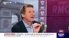 "Je demande à ce que le projet soit retiré. Les gréviste ne font pas cela par plaisir. Il y a une incompréhension complète de cette réforme" - Yannick Jadot