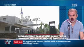 Covid-19 : des profs d’un lycée de Saint-Denis exercent leur droit de retrait 