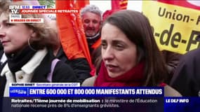 Sophie Binet (CGT): "L'exécutif vit dans une réalité parallèle"