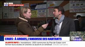Inondations dans le Pas-de-Calais: une salle des fêtes ouverte pour les sinistrés à Arques
