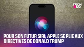 Pour son futur Siri, Apple se plie aux directives de Donald Trump