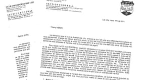 La lettre des Ulis
