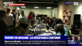 En Ukraine, à l'arrière du front, l'effort de guerre se poursuit 