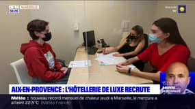Emploi: l'hôtellerie de luxe, en pénurie de personnel en raison de la pandémie, recrute à Aix-en-Provence ale