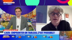 Caen: emprunter un tableau, c'est possible à l'artothèque