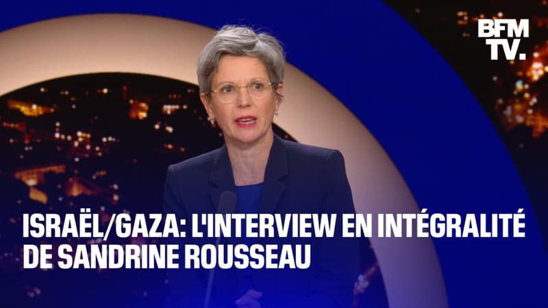 Israël/Gaza: l'interview de Sandrine Rousseau en intégralité