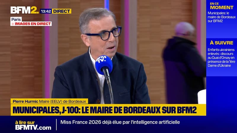 Municipales 2026: le maire de Bordeaux aborde la sécurité avec "une vision de gauche"