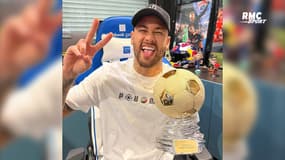 Brésil : Neymar remporte un trophée pour son année 2021
