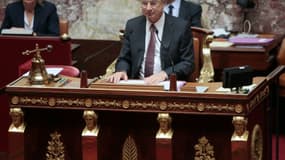 Claude Bartolone, président PS de l'Assemblée nationale, le 20 octobre 2015 à Paris