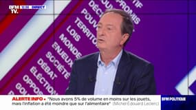 Réforme des retraites: "Je ne comprends pas cette urgence", affirme Michel-Édouard Leclerc