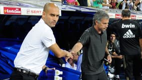Guardiola et Mourinho