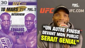 UFC 286 / EXCLU : ITW Leon Edwards "Si vous aimez les belles histoires, c’est le combat à regarder"