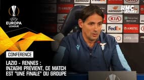 Lazio - Rennes : Inzaghi prévient, ce match est "une finale" du groupe