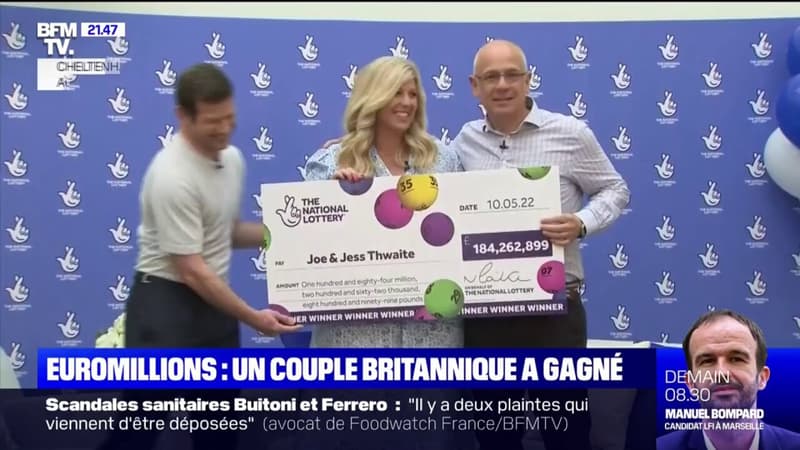 Ce couple britannique a gagné 217 millions d'euros à l'Euromillions