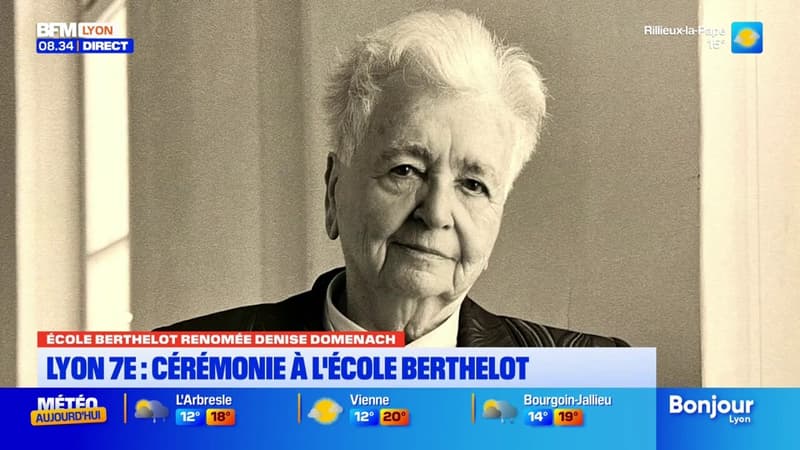 Qui était Denise Domenach, résistante, qui va donner son nom à une école lyonnaise?