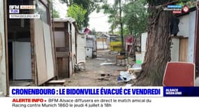 Strasbourg: le bidonville de Cronenbourg évacué ce vendredi