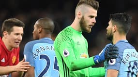 David De Gea et Sergio Agüero