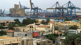 Vue de Port-Soudan, dans le sud du pays, le 9 octobre 2021