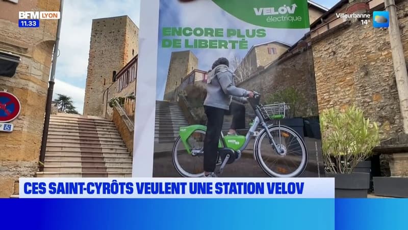 Saint-Cyr-au-Mont-d'Or: les habitants réclament une station Velov