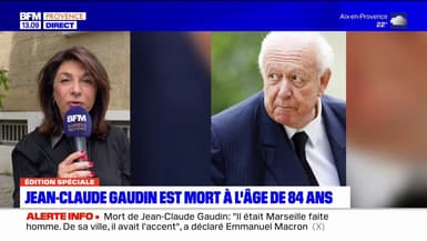 Mort de Jean-Claude Gaudin: Martine Vassal pense qu'un hommage national "est une évidence"