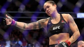 Amanda Nunes après sa victoire sur Holly Holm en juillet 2019