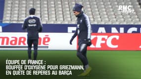 Équipe de France : Bouffée d'oxygène pour Griezmann, en quête de repères au Barça