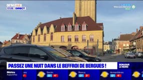 Nord: le beffroi de Bergues accueille les visiteurs pour la nuit