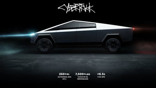La page de précommande du Cybertruck sur le site officiel de la marque californienne