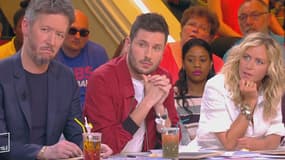 Comme les autres chroniqueurs de l'émission, Jean-Luc Moreau, Maxime Guény et Enora Malagré ont appris en direct le départ de Thierry Moreau de TPMP, le 9 mai 2017