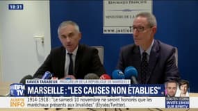 Procureur de Marseille: "À ce stade les causes de l'effondrement ne sont pas établies"