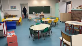 L'école de Dammarie-les-Lys (Seine-et-Marne) a pu rouvrir ce lundi 4 septembre pour le rentrée, elle avait été endommagée lors des émeutes.