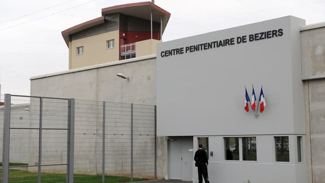 Le centre pénitentiaire de Béziers, le 17 novembre 2009.