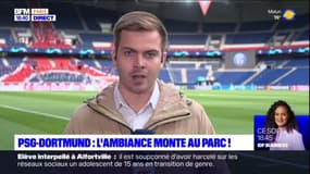 Ligue des champions: l'ambiance monte au parc des Princes avant PSG-Dortmund