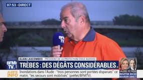 Inondation dans l'Aude: la protection civile assure "une assistance socio-psychologique"