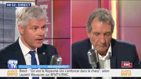 L. Wauquiez: "Le social c'est le social par le travail, pas l'assistanat."