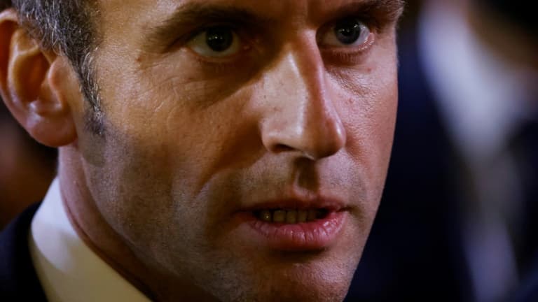 Le président français Emmanuel Macron, le 30 septembre 2021 à l'Elysée