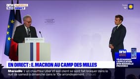 Camp des Milles: Alain Chouraqui remercie Emmanuel Macron de sa venue