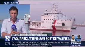 Les premiers migrants de l'Aquarius arrivent à Valence