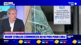 Des manifestations de plus en plus violentes à Lyon, "on est sorti du sujet" estime le maire du 6e arrondissement