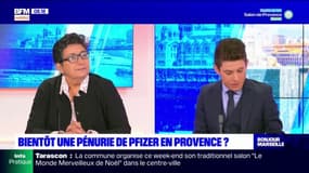 Annie Levy-Mozziconacci, médecin généticienne, estime que la pénurie de Pfizer en Provence va entraîner un "problème d'organisation"