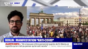 Allemagne: la manifestation "anti-covid" à Berlin dispersée par la police