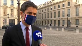 Gabriel Attal le 3 novembre. 