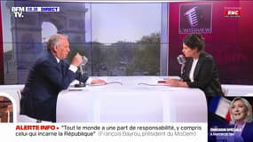 Bayrou : "La situation est toujours lourde d'une menace"