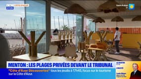 Menton: les plages privées devant le tribunal